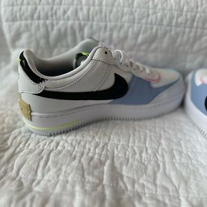 Nike Air Force 1 Shadow 8 nwot White/Team Gold/Pure Platinum/Black